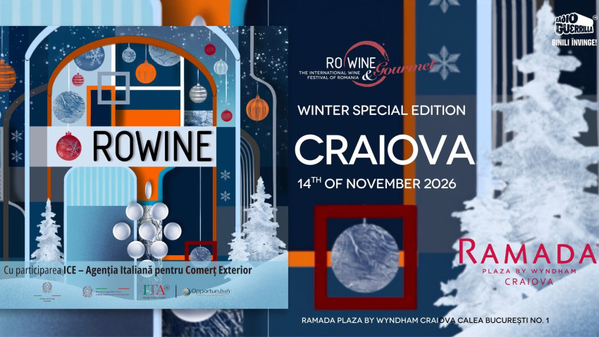 RO-Wine ajunge pentru prima dată la Craiova cu Winter Special Edition