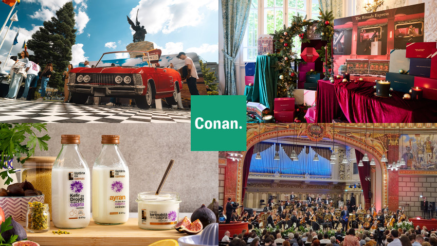 Cinci proiecte Conan PR care au făcut parte din peisaj toamna aceasta