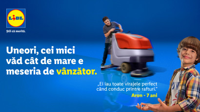 Lidl aduce &icirc;n prim-plan valoarea meseriei de v&acirc;nzător printr-o campanie dedicată profesioniștilor din &icirc;ntreaga industrie de retail