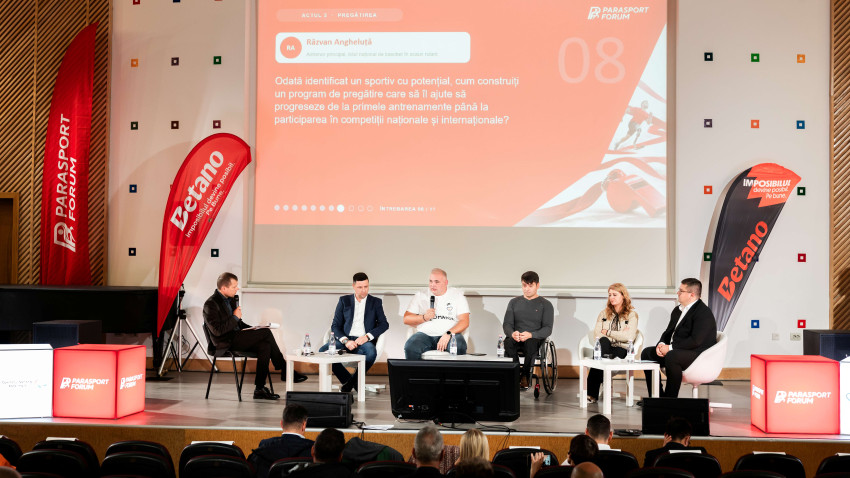 PARASPORT FORUM, inițiativa națională susținută de Betano pentru dezvoltarea bazei de antrenori din sportul paralimpic