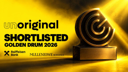MullenLowe Rom&acirc;nia intră pe shortlist-ul Golden Drum 2026 &icirc;n trei categorii cu unoriginal, campania care pune impactul &icirc;naintea originalității