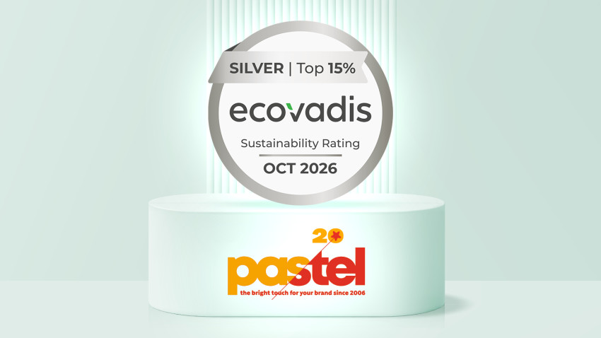 pastel a obținut Medalia Silver EcoVadis și își continuă progresul în sustenabilitate