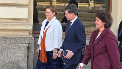 Nicușor Dan și Președinta Comisiei de la Veneția, la BCU &bdquo;Carol I&rdquo;:&nbsp;Miza europeană a apărării statului de drept