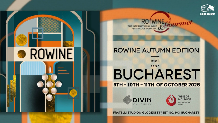 RO-Wine aduce la București sute de vinuri din peste 10 țări, între 9 și 11 octombrie
