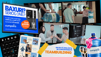 Cumpăna se reinventează printr-o campanie curajoasă care transformă viața corporate &icirc;n teritoriu de brand, alături de Teambuilding 2
